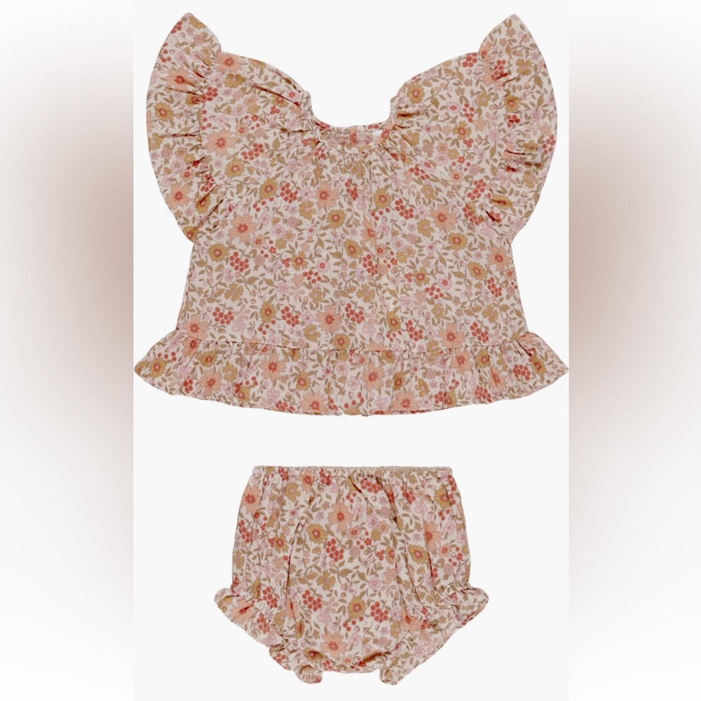 Rylee + Cru Floral Kids Matching Set